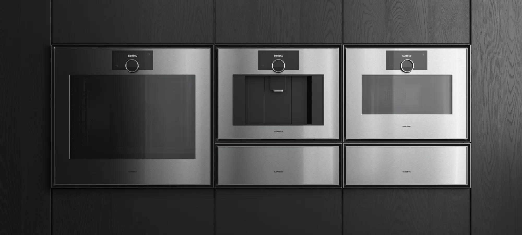 Picture of 3 Gaggenau Assorted Wall Ovens